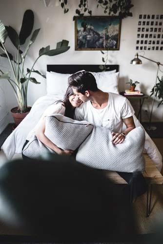 Poduszka pikowana – do sypialni lub salonu