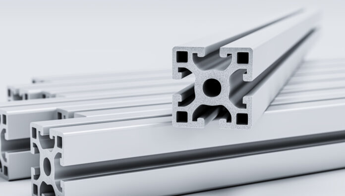 Aluminum system profile 40x40 Do czego stosuje się systemy profili aluminiowych w zakładach przemysłowych